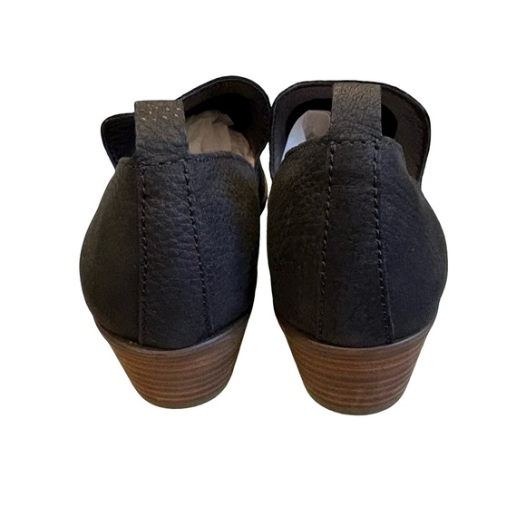 Lucky Brand Mahzan Slip On Loafer Black Nubuck Leather, Sz 6.5 - Picture 10 of 15